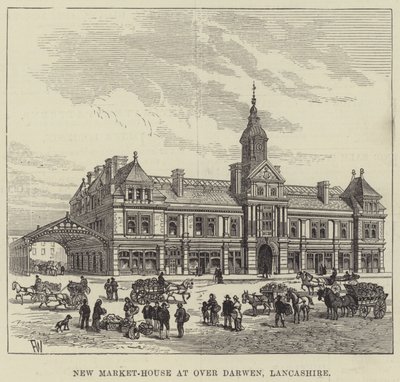 Nouveau marché à Over Darwen, Lancashire - Frank Watkins